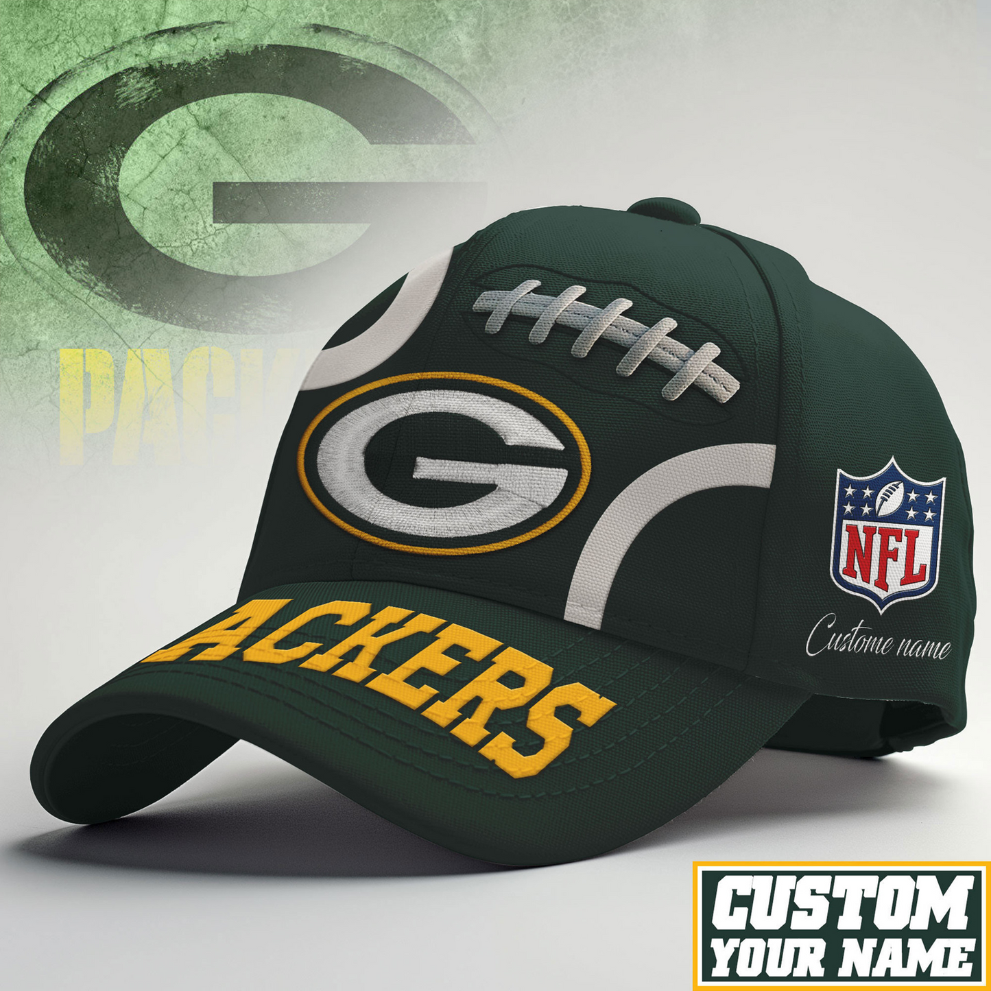 GB X NFL PREMIUM CLASSIC CAP NFL FOOTBALL V2 NAK NHT