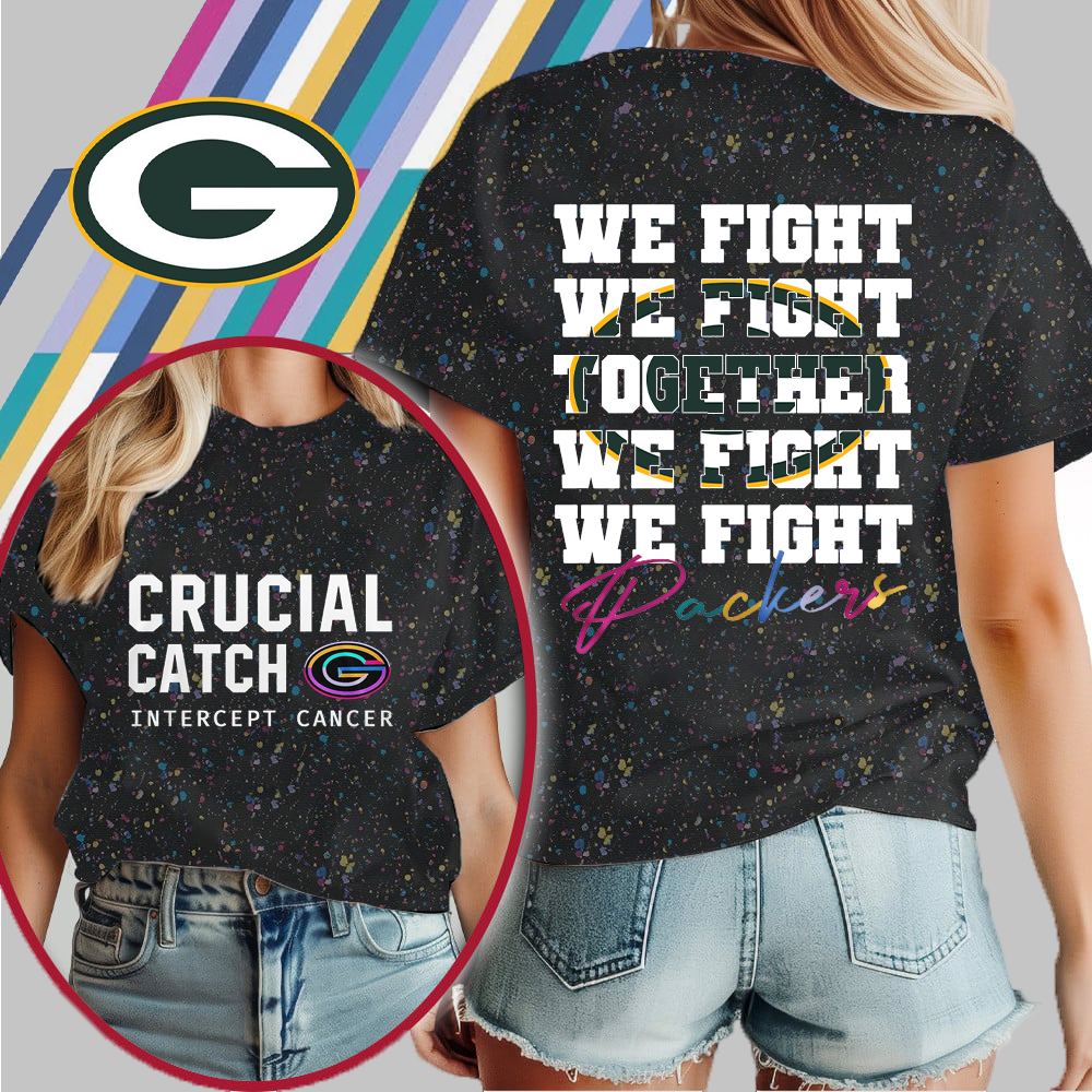 GBP NFL Crucial Catch We Fight Together T-Shirt DDT HLPHUONG