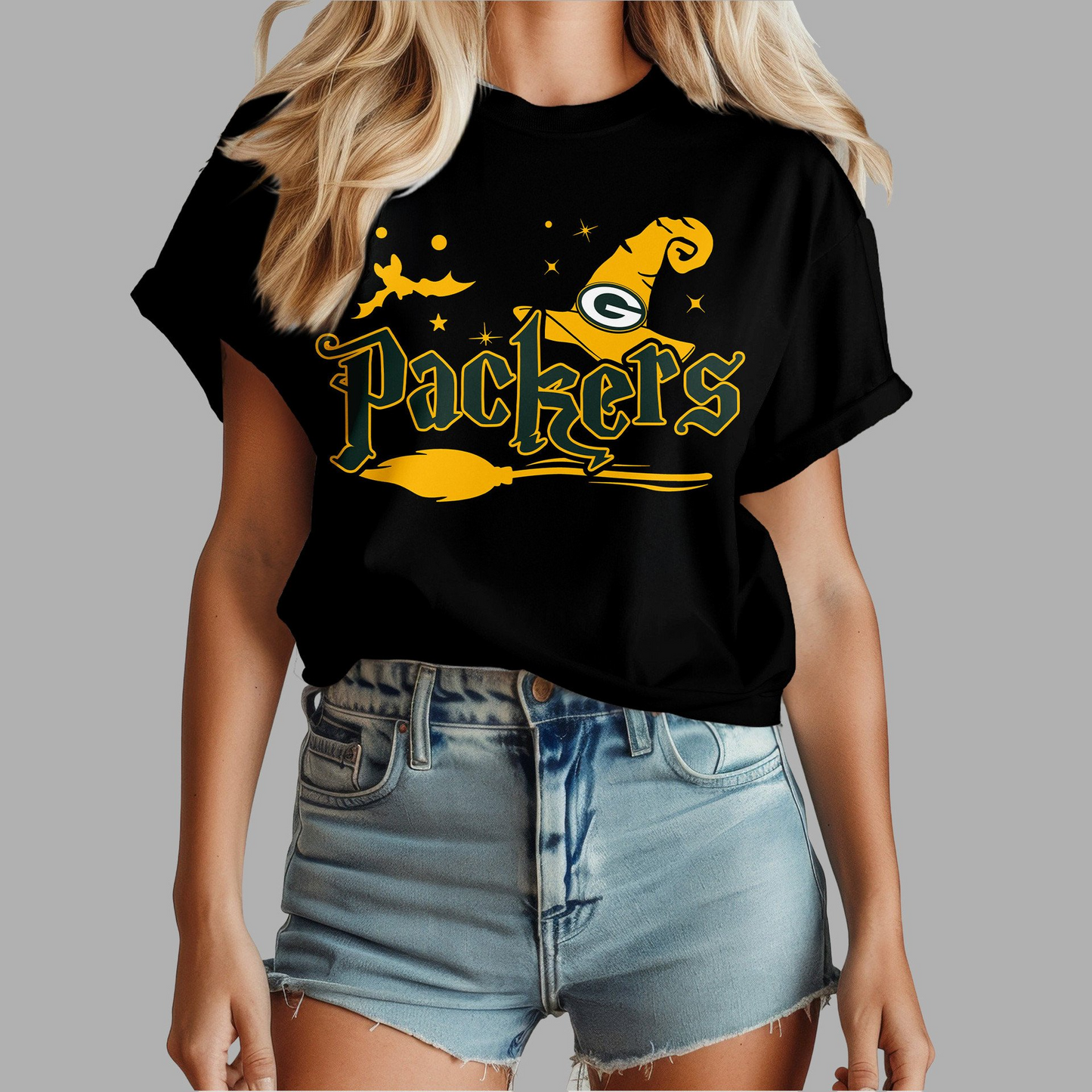 GBP Premium NFL Halloween Witch Women Shirt DDT CTND