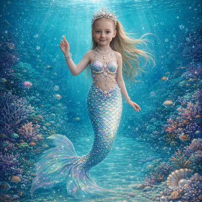 Mermaid & Star Girl