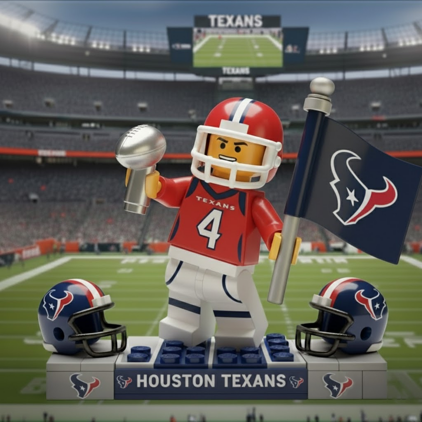 HT  x NFL Team Building Blocks Set V1 NAK NHT