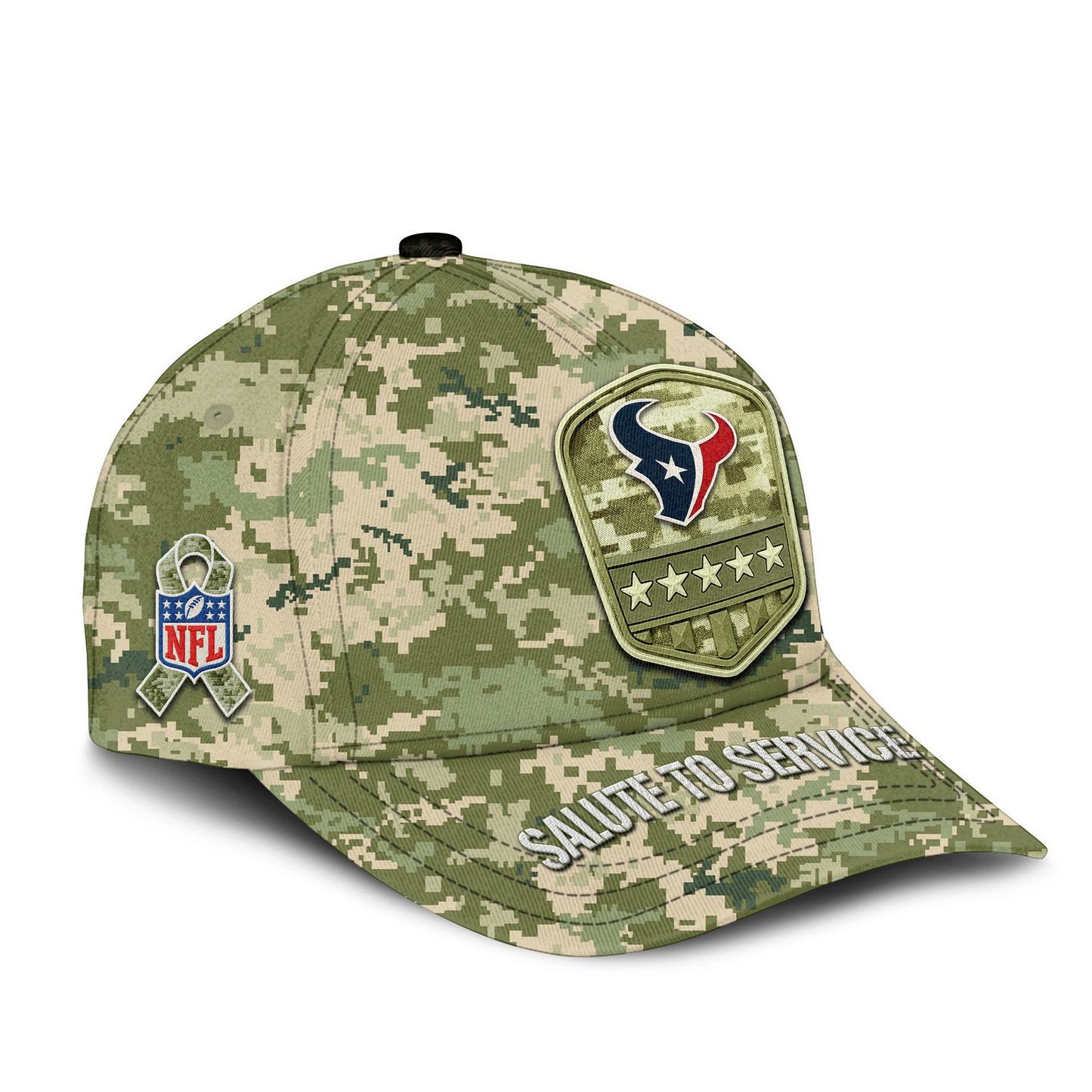 HT Premium NFL Salute To Service Classic Cap DDT  NTL