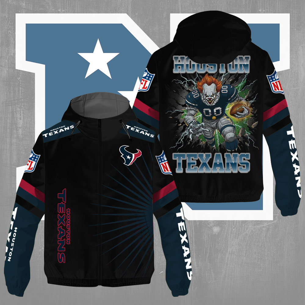 HT x NFL Pennywise 3D Windbreaker Jacket DDT CTND