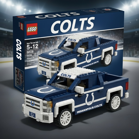 IC  x NFL 3D Racing Truck Model Building Block Set V1 NAK NHT