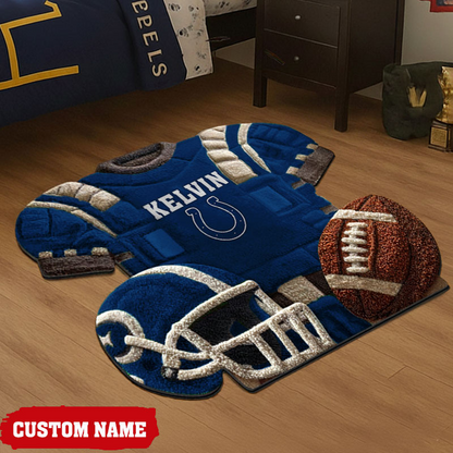 IND X New NFL Cashmere Rug For Home Custom Gift Any Name NAK NHT