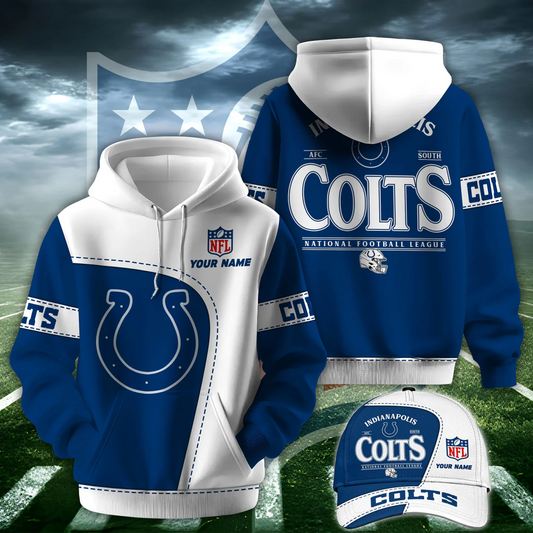 IND X NFL Classic Logo Limited Edition Hoodie And Cap NAK NHT