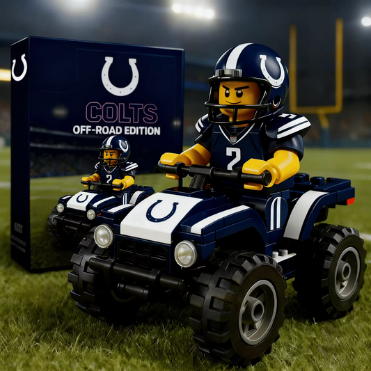 IND X NFL Team Off-Road Vehicle Building Block Set V1 NAK NHT