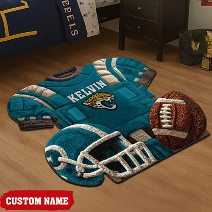 JAC X New NFL Cashmere Rug For Home Custom Gift Any Name NAK NHT