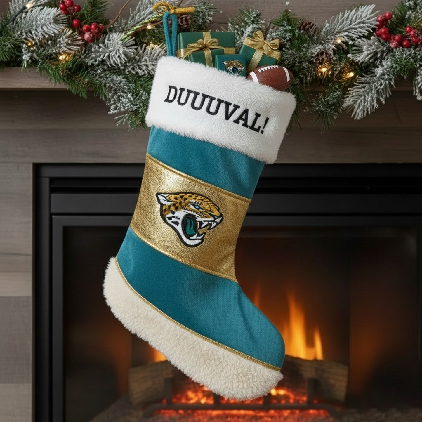 JAC X NFL CHRISTMAS SOCKS NAK NHT