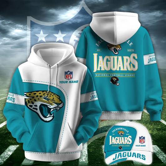 JAC X NFL Classic Logo Limited Edition Hoodie And Cap NAK NHT