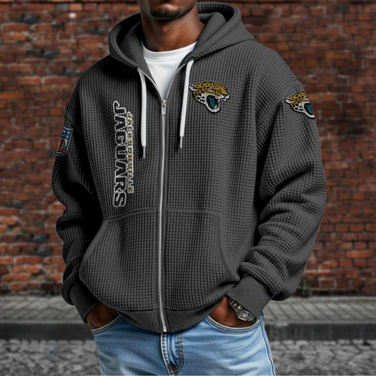 JAC X NFL Textured Lounge Zip-up Hoodie NAK NHT
