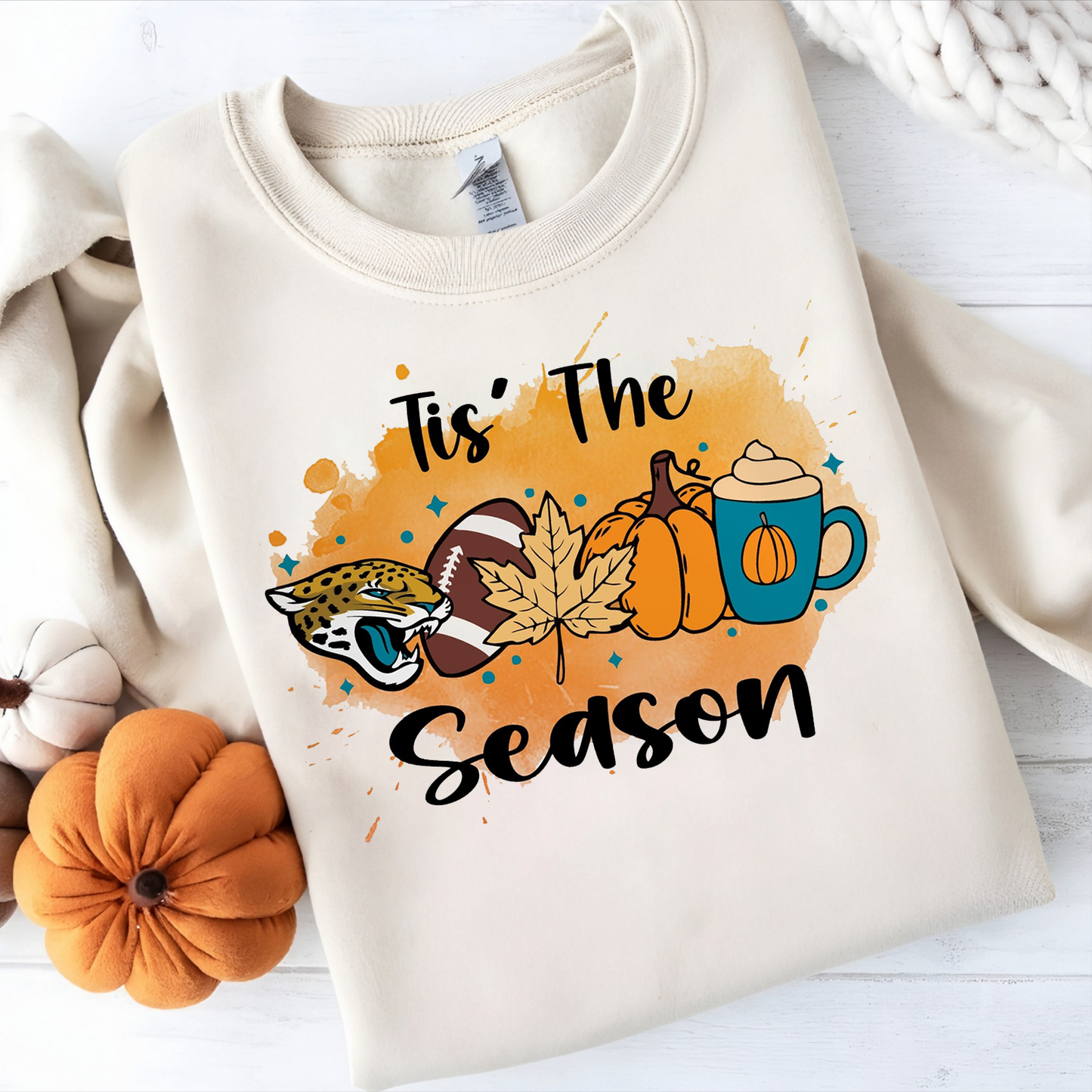 JAC x NFL Tis' The SeaSon Sweatshirt DatND DVT