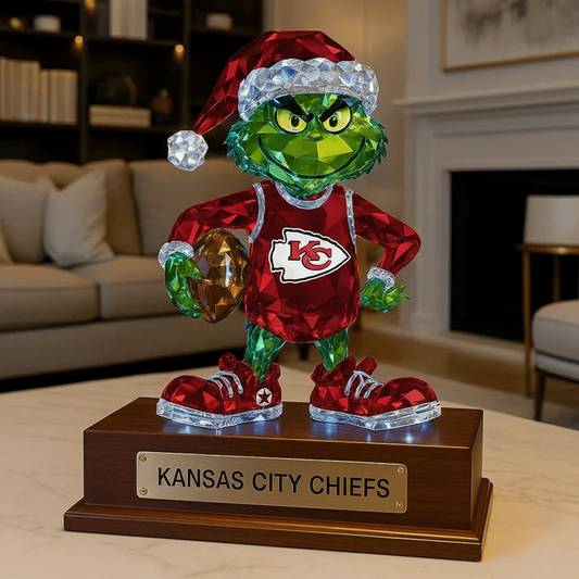 KC NFL Crystal Figurine Desktop Ornament V1 NAK NHT