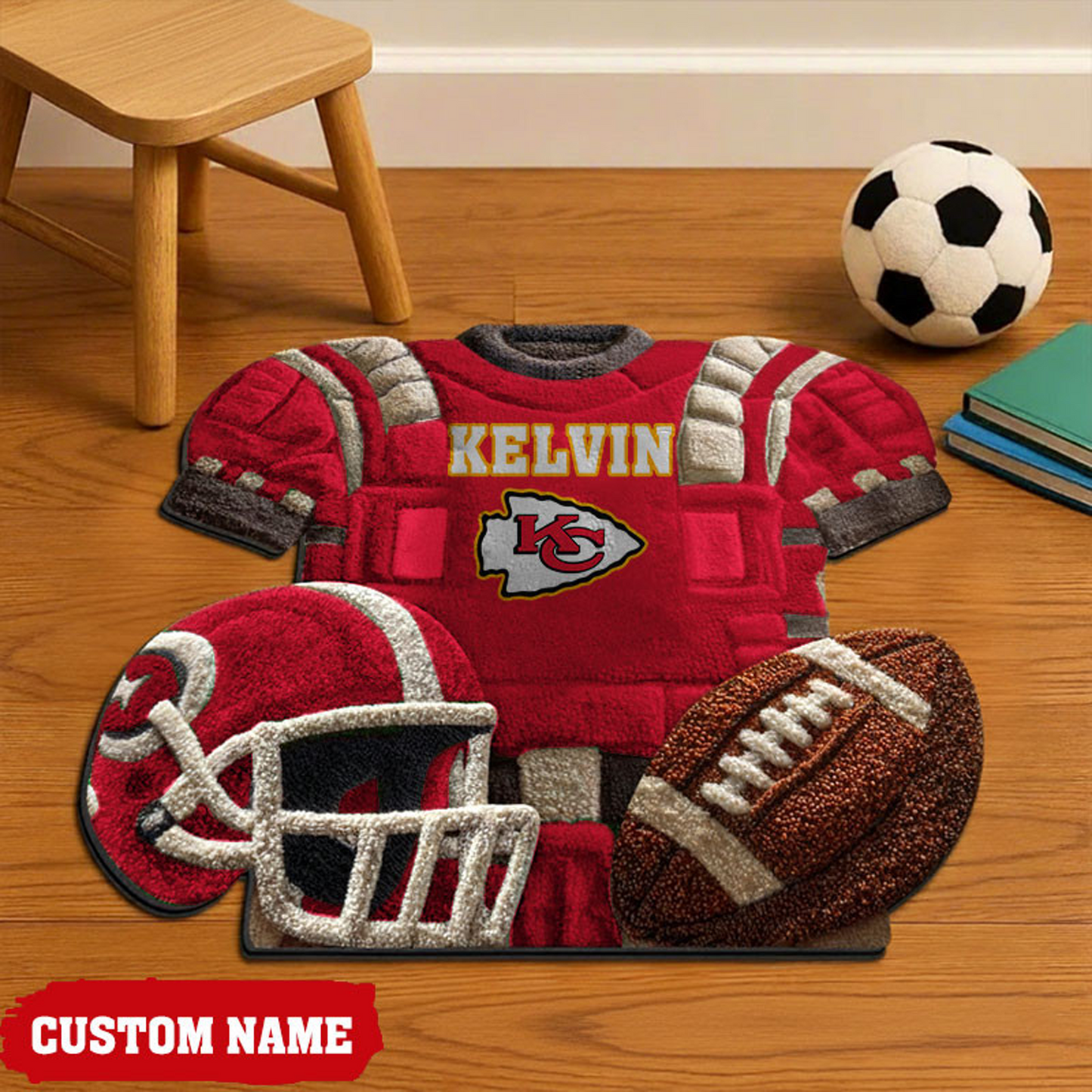 KC X New NFL Cashmere Rug For Home Custom Gift Any Name NAK NHT