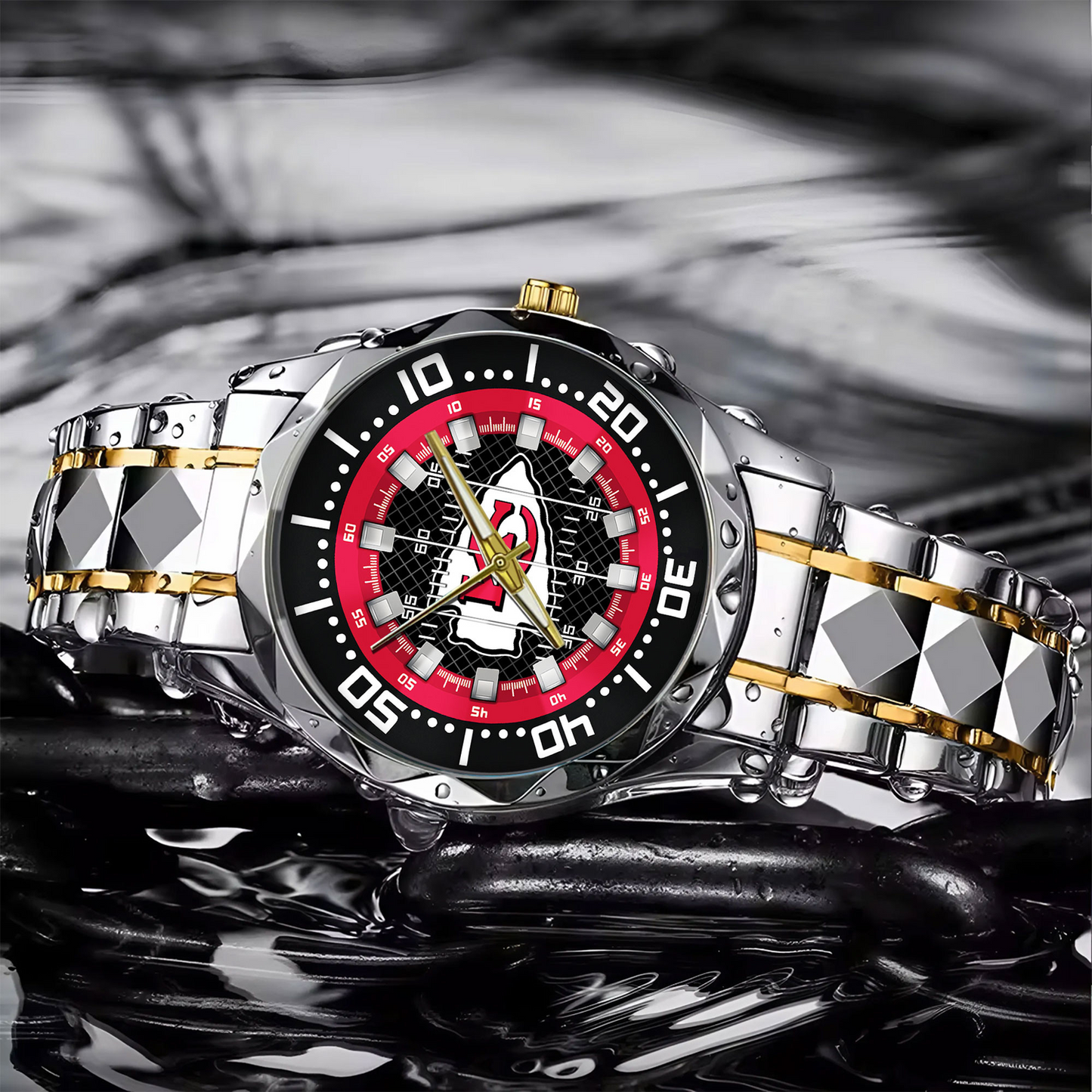 KC x NFL Camaro Elegant Fashion Design Men Watch DATND TANTD