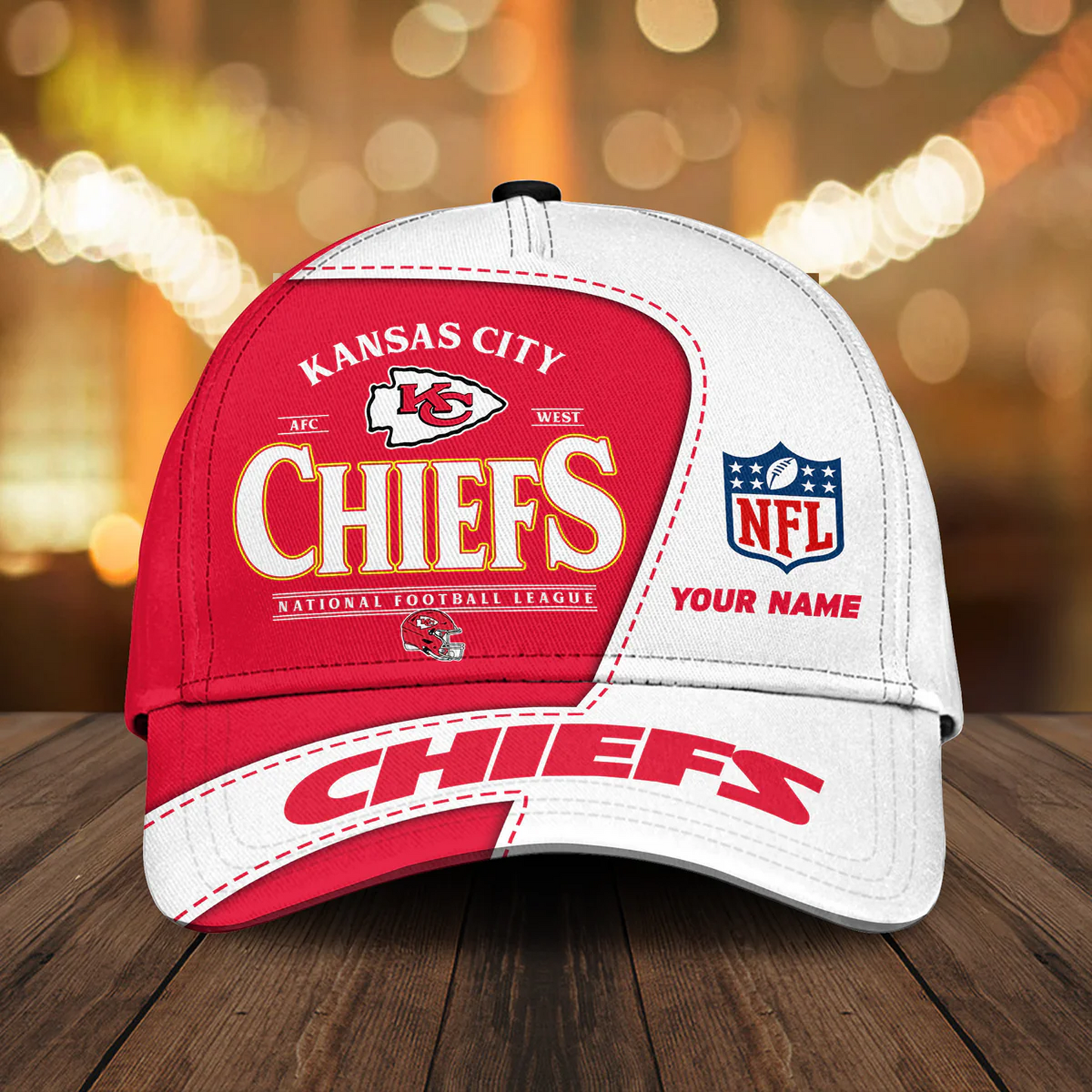 KC X NFL Classic Logo Limited Edition Hoodie And Cap NAK NHT