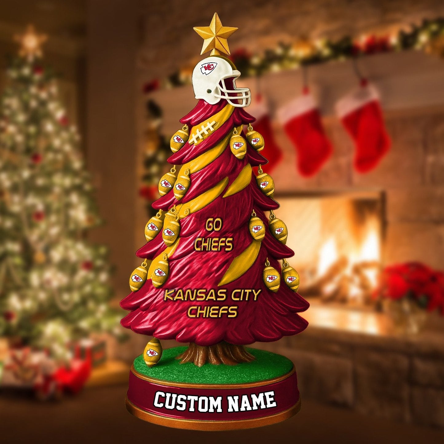 KCC NFL Acrylic Block Gift For Fans DDT CTND