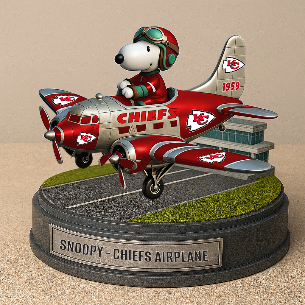 KCC NFL x SNP Airplane Premium Acrylic Plaque DDT CTND