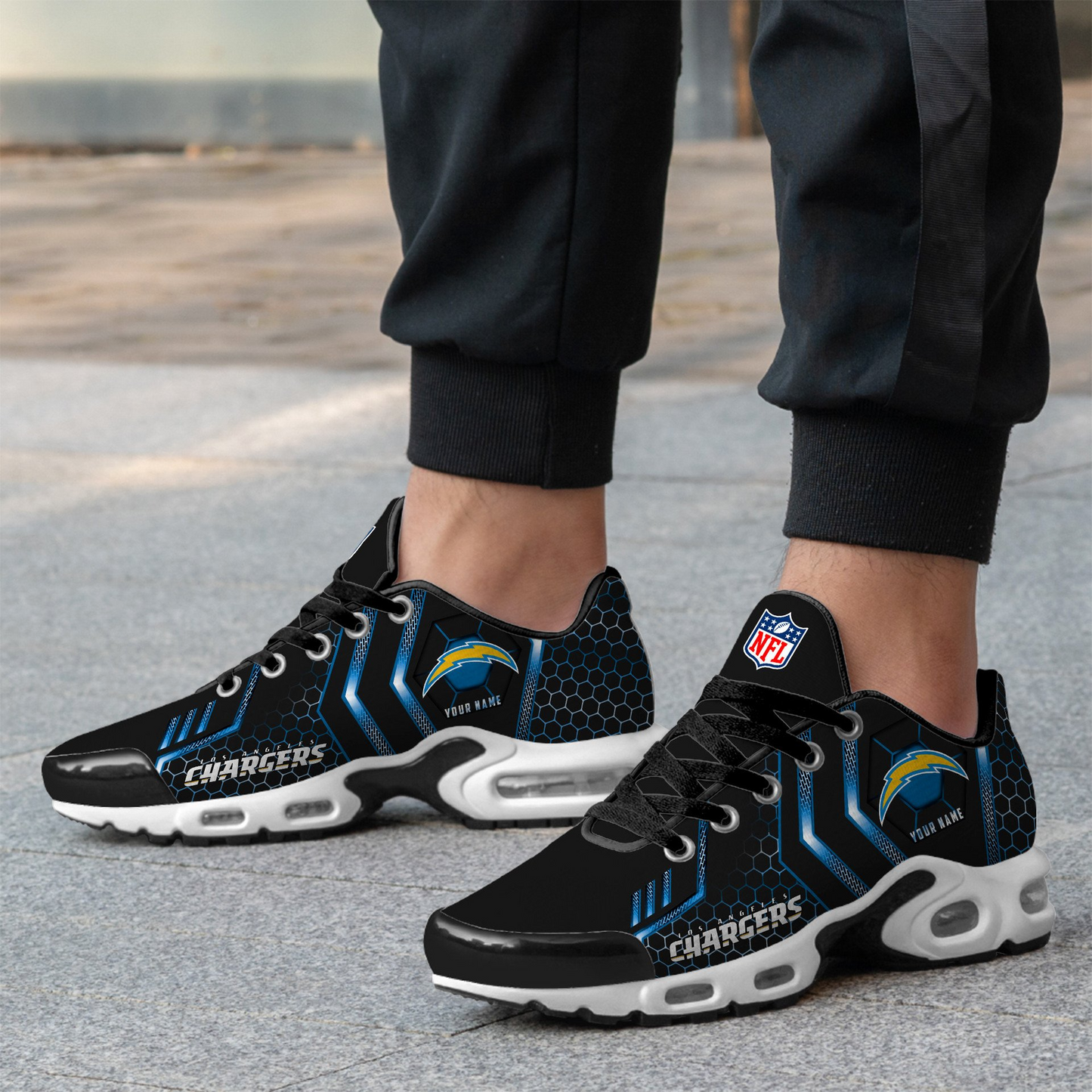 LAC NFL Personalized Air Max Shoes Exclusive DDT CTND