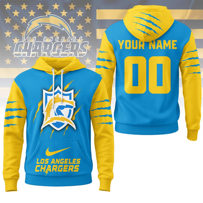 LAC Premium NFL Fan Pride Claw Hoodie DDT CTND