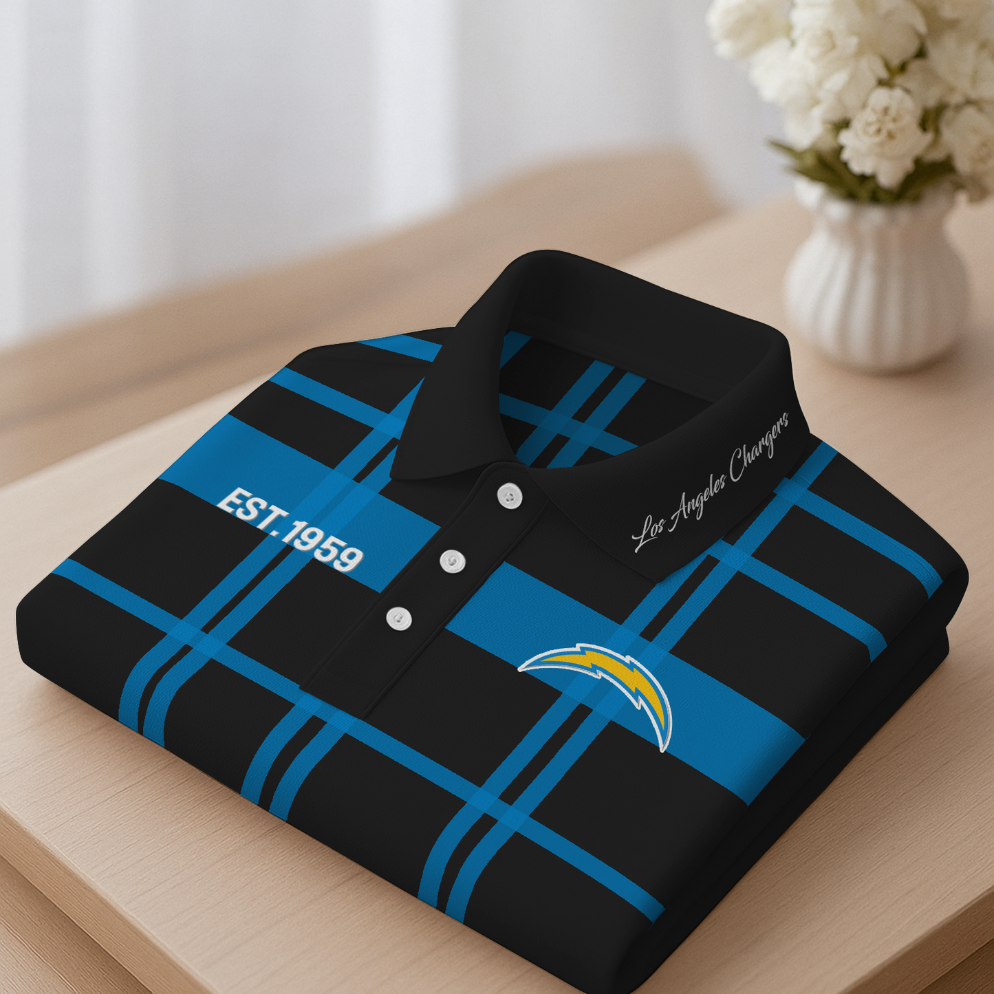 LAC Premium NFL Polo Shirt DatND DVT