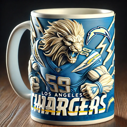 LAC X NFL  2026 Football Guardian Beast 3D Mug V2 NAK NHT