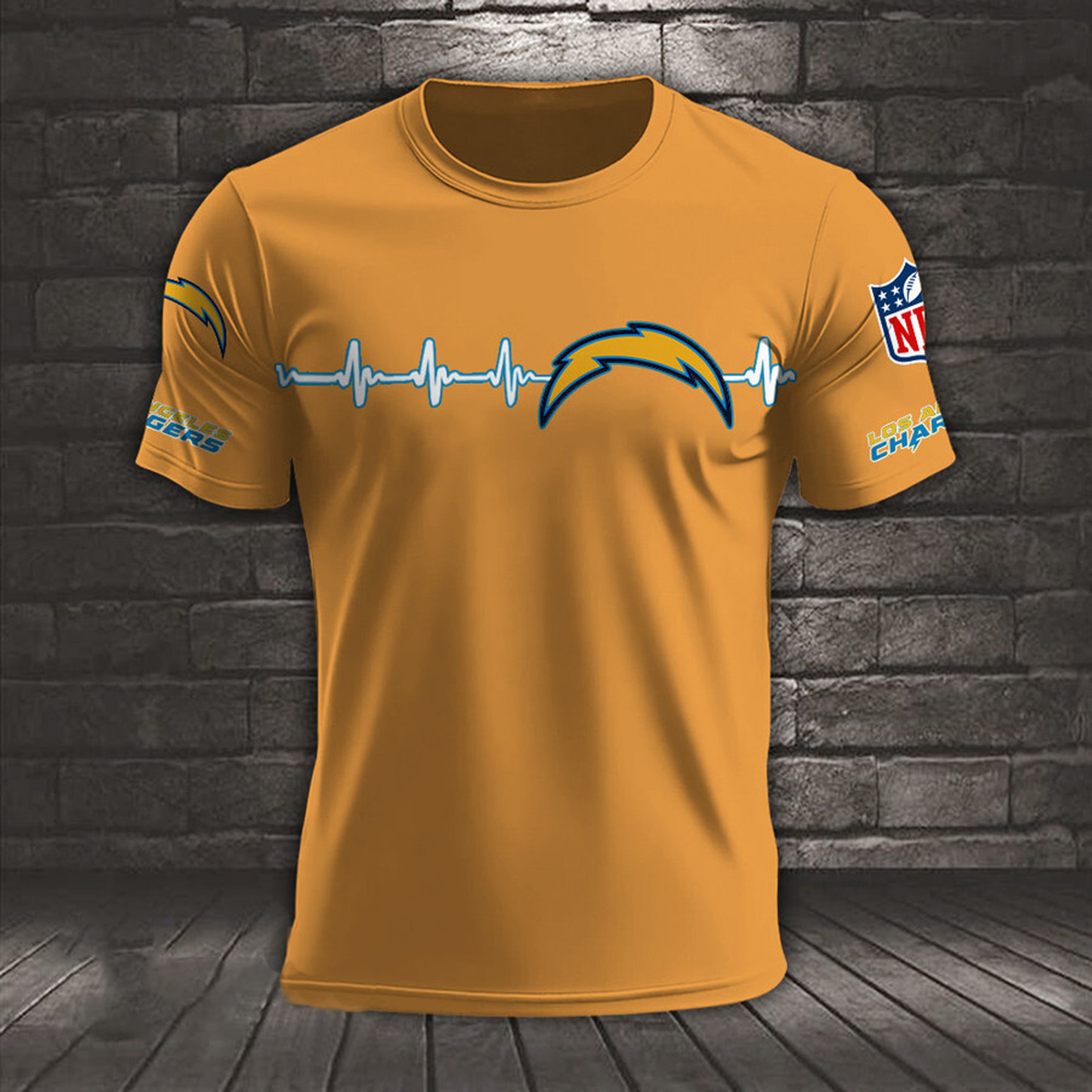 LAC x NFL Heart Rate Map Special 3D Shirt DatND ThuongNH