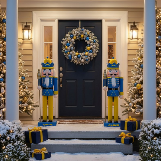 LAC X NFL Holiday Nutcracker Soldier25 V1 NAK NHT