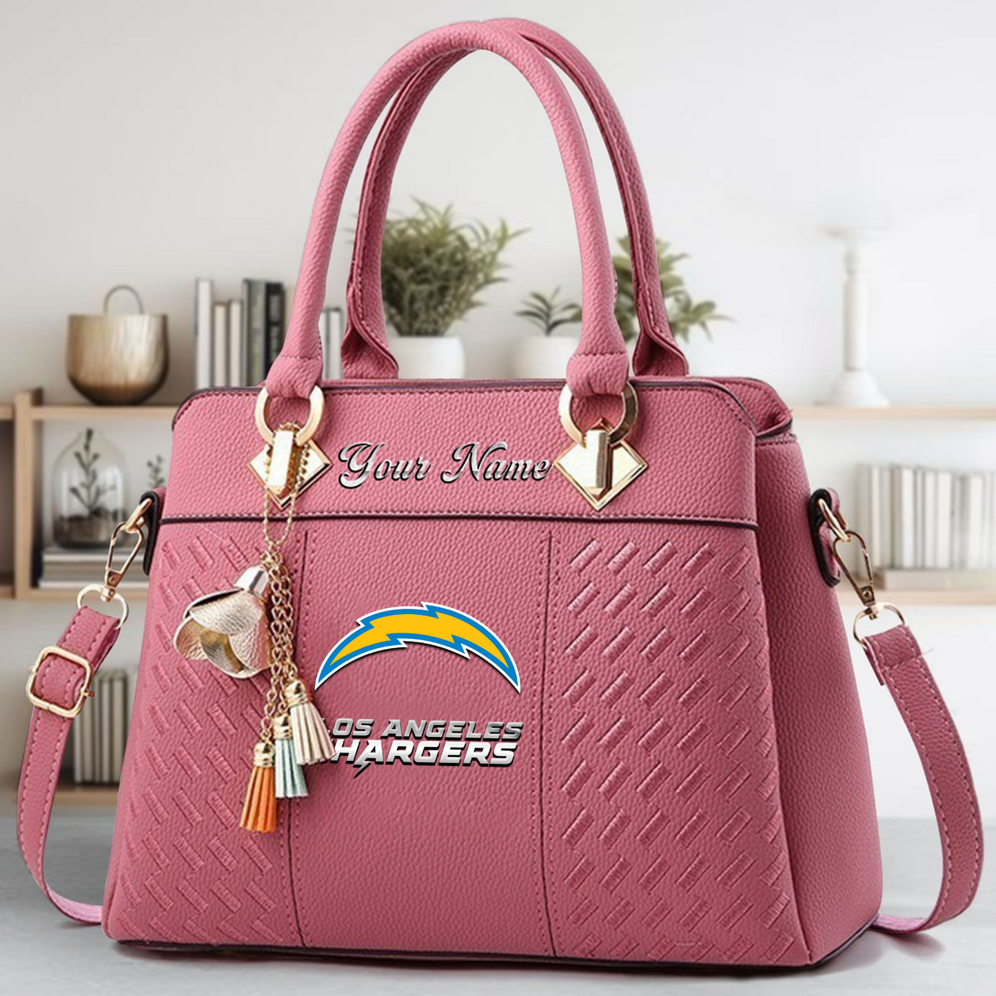 LAC x NFL Leather Bag DATND TANTD