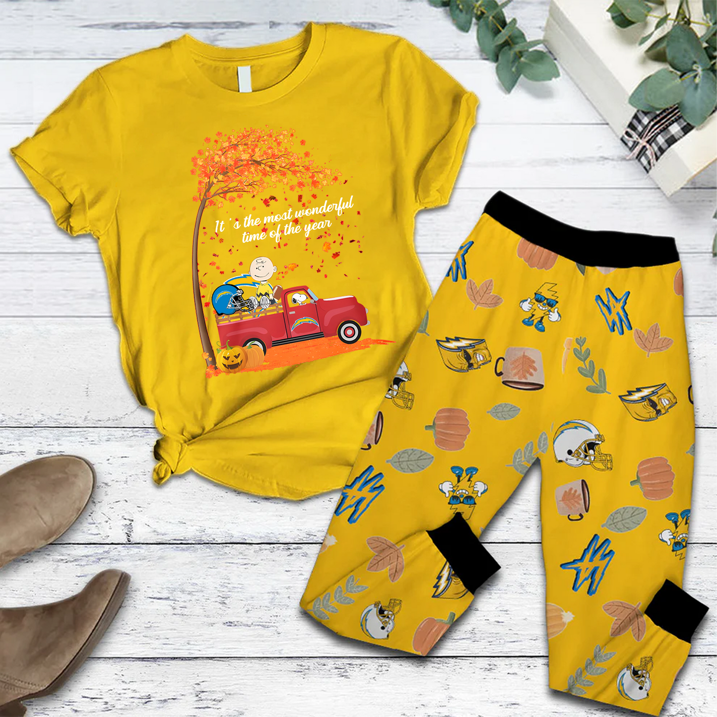 LAC x NFL Pajamas Set DATND TANTD