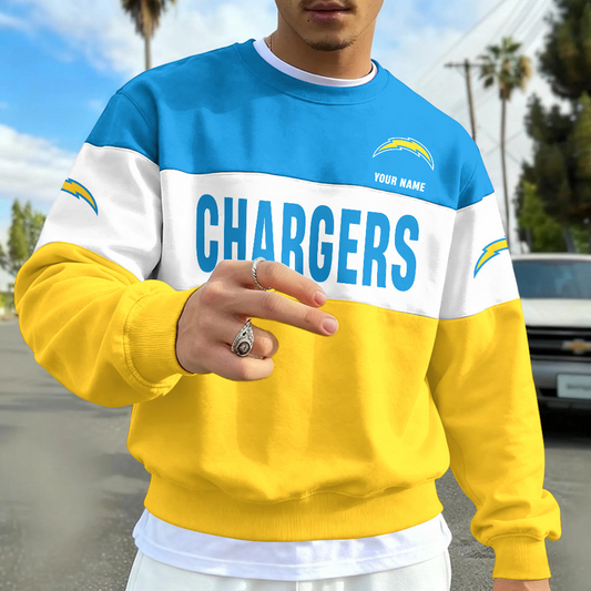 LAC X NFL Special NFL Long Sleeve Sweatshirt Custom Name Gift NAK NHT