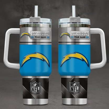 LAC x NFL Stainless Steel Tumbler With Handle DDT HLPHUONG