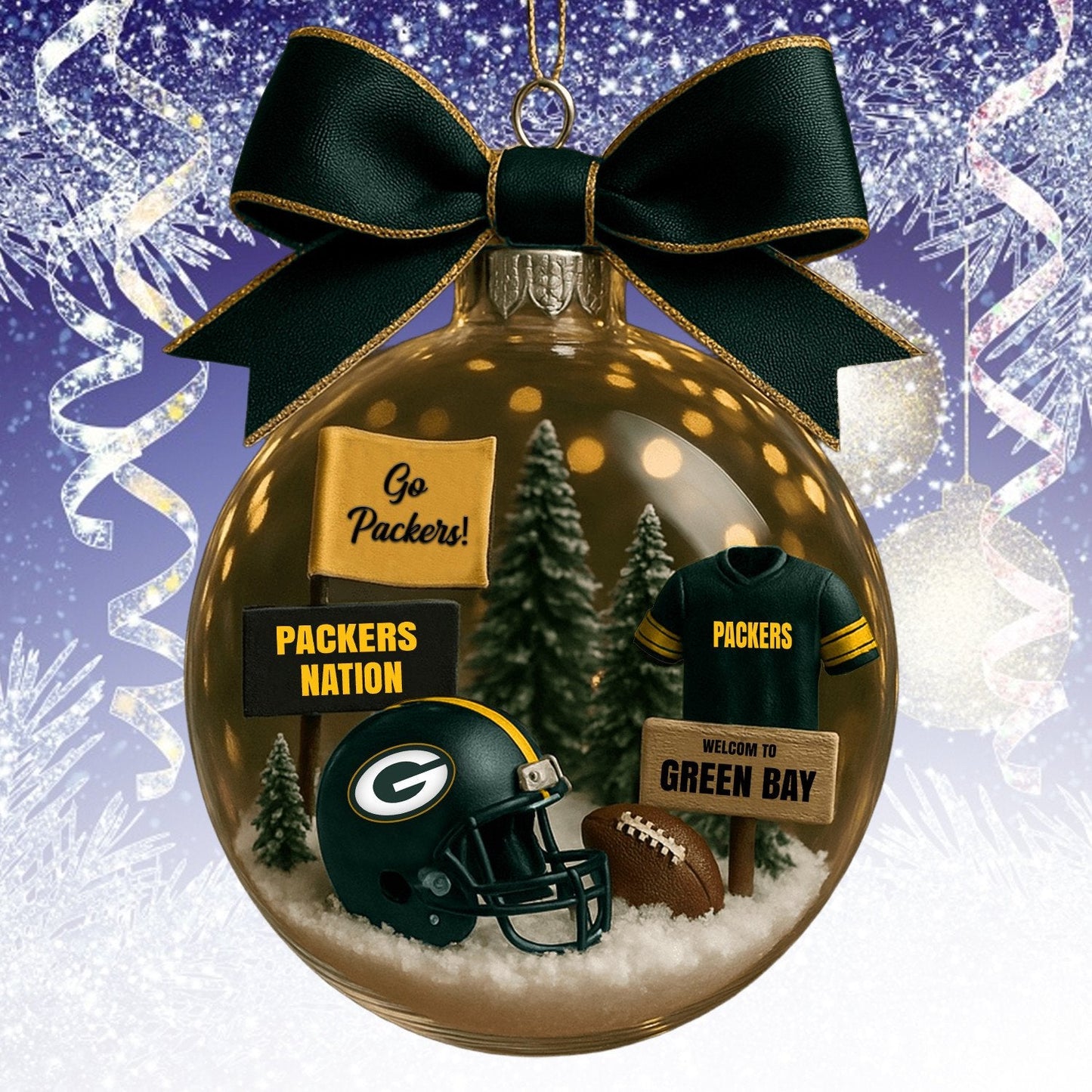 LAR  NFL Acrylic Ball Ornament - Best Gift For Fans DDT CTND