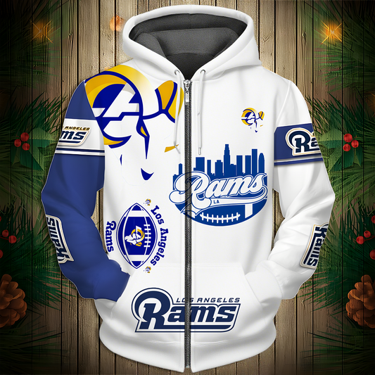 LAR Premium NFL V3 3D Graphic Hoodie DDT NTL