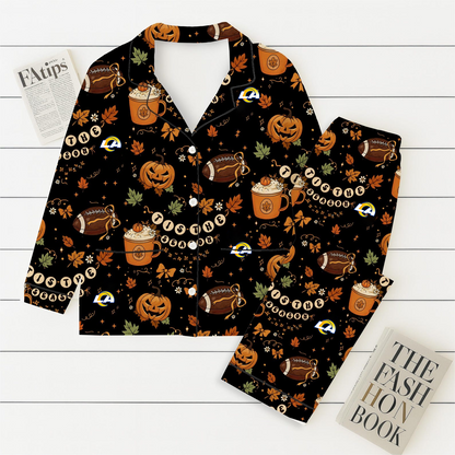 LAR x NFL Tis The Season Pajama Set DDT HLP