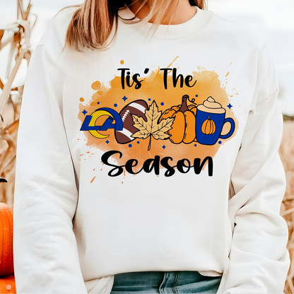 LAR x NFL Tis' The SeaSon Sweatshirt DatND DVT