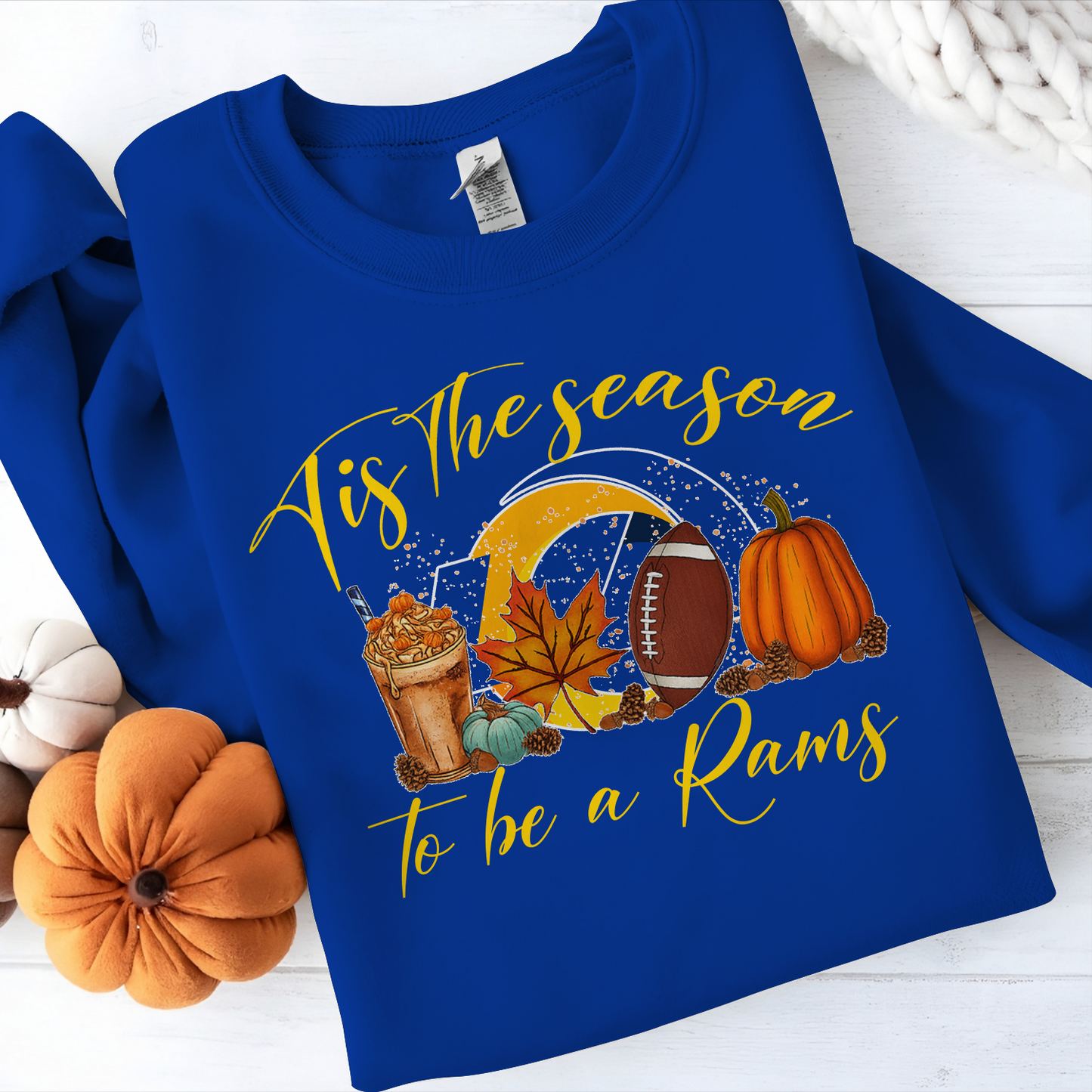 LAR x NFL Tis The Season Sweatshirt DatND DVT