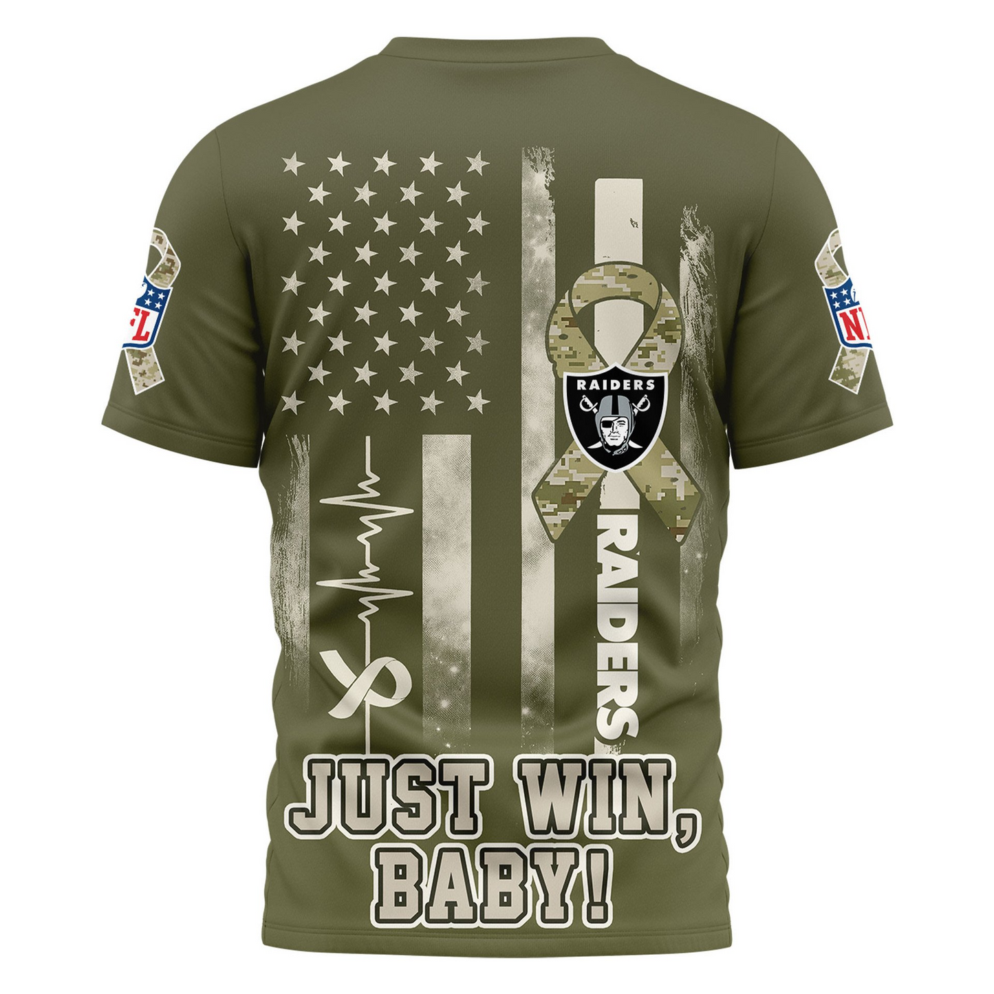 LVR Premium NFL Salute to Service Camo 3D Shirt DDT CTND