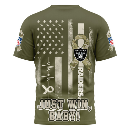 LVR Premium NFL Salute to Service Camo 3D Shirt DDT CTND