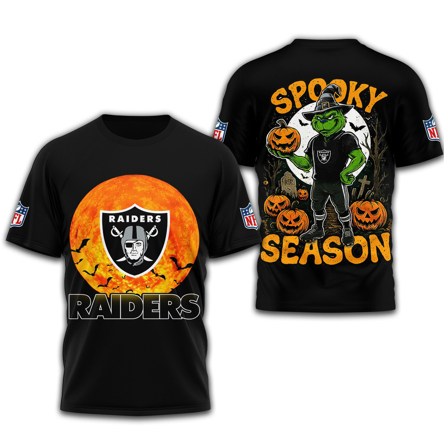 LVR Premium NFL Spooky Season 3D Shirt DDT CTND