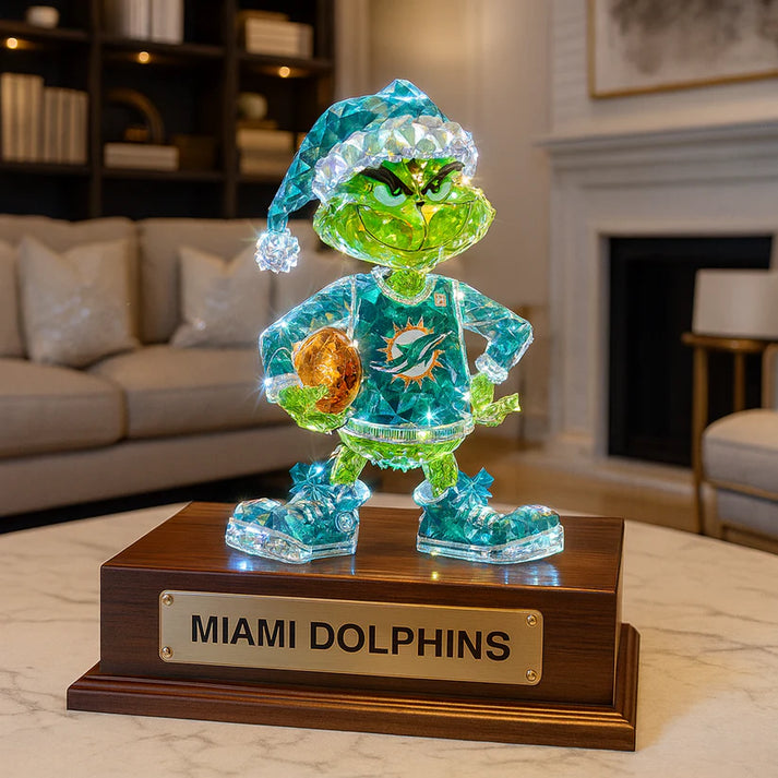 MD NFL Crystal Figurine Desktop Ornament V1 NAK NHT