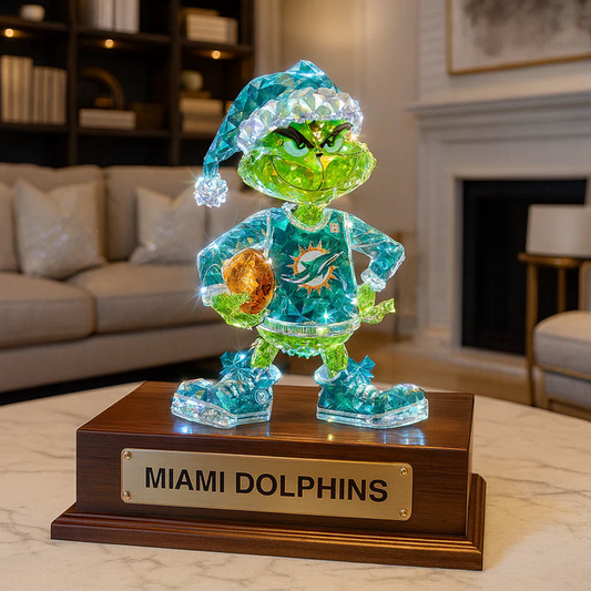 MD NFL Crystal Figurine Desktop Ornament V1 NAK NHT