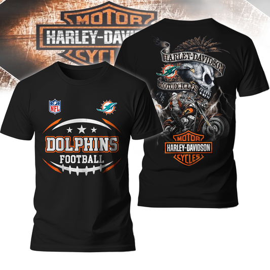 MD Premium NFL Harley Davidson V2 3D Shirt DDT CTND