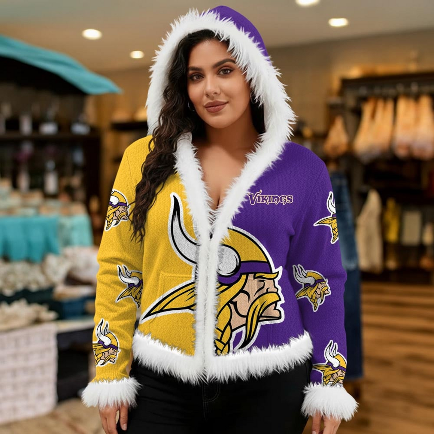 MIN X NFL Graphic Dog Knit Sweater NAK NHT