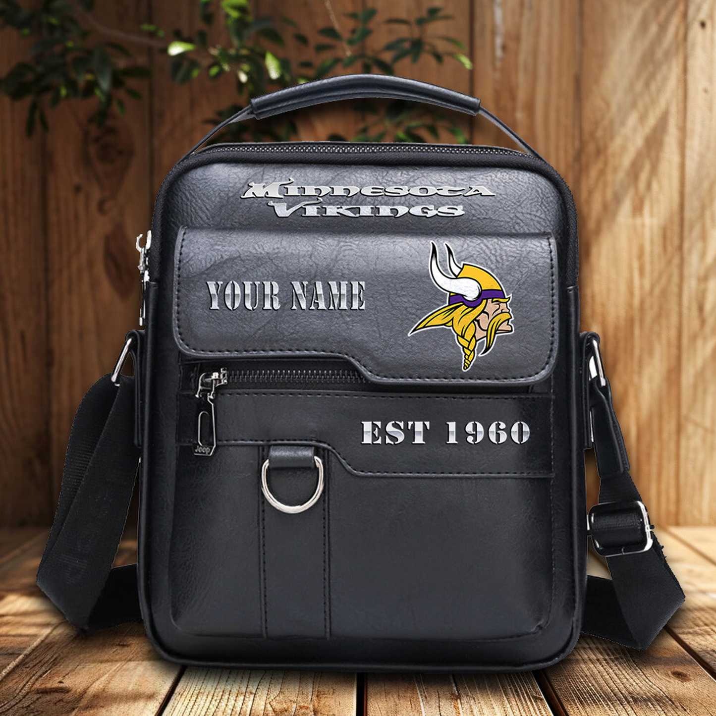 MIN x NFL Leather Handbag DatND ThuongNH