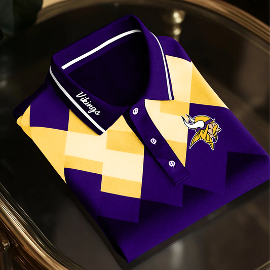 MIN x NFL Polo Shirt NDT TANTD