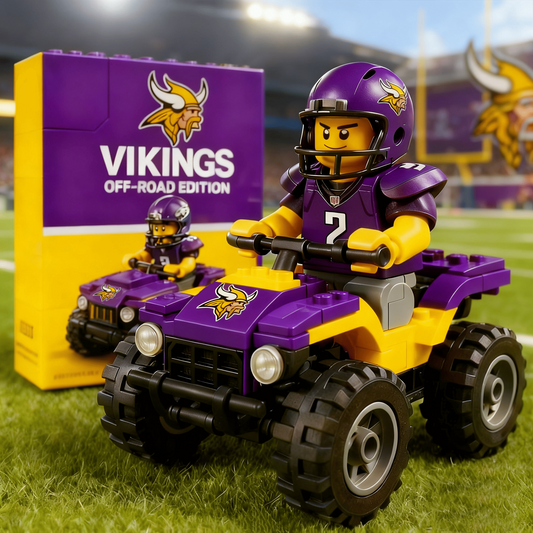 MIN X NFL Team Off-Road Vehicle Building Block Set V1 NAK NHT