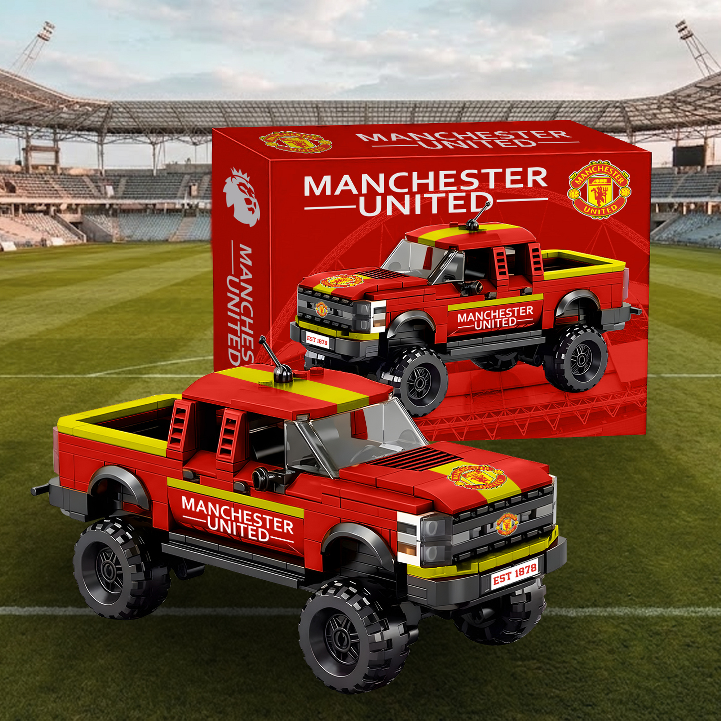 MU X EPL Raptor pickup truck building block set NAK NHT