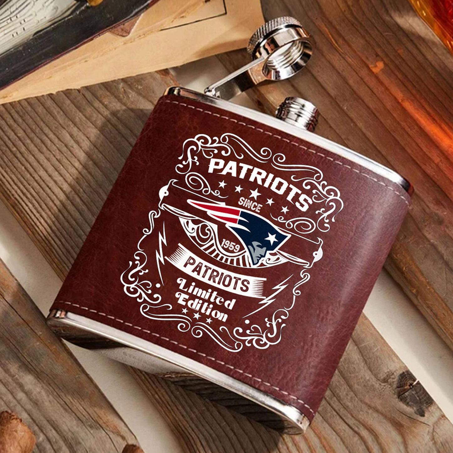 NE x NFL Stainless Steel Flask DatND ThuongNH