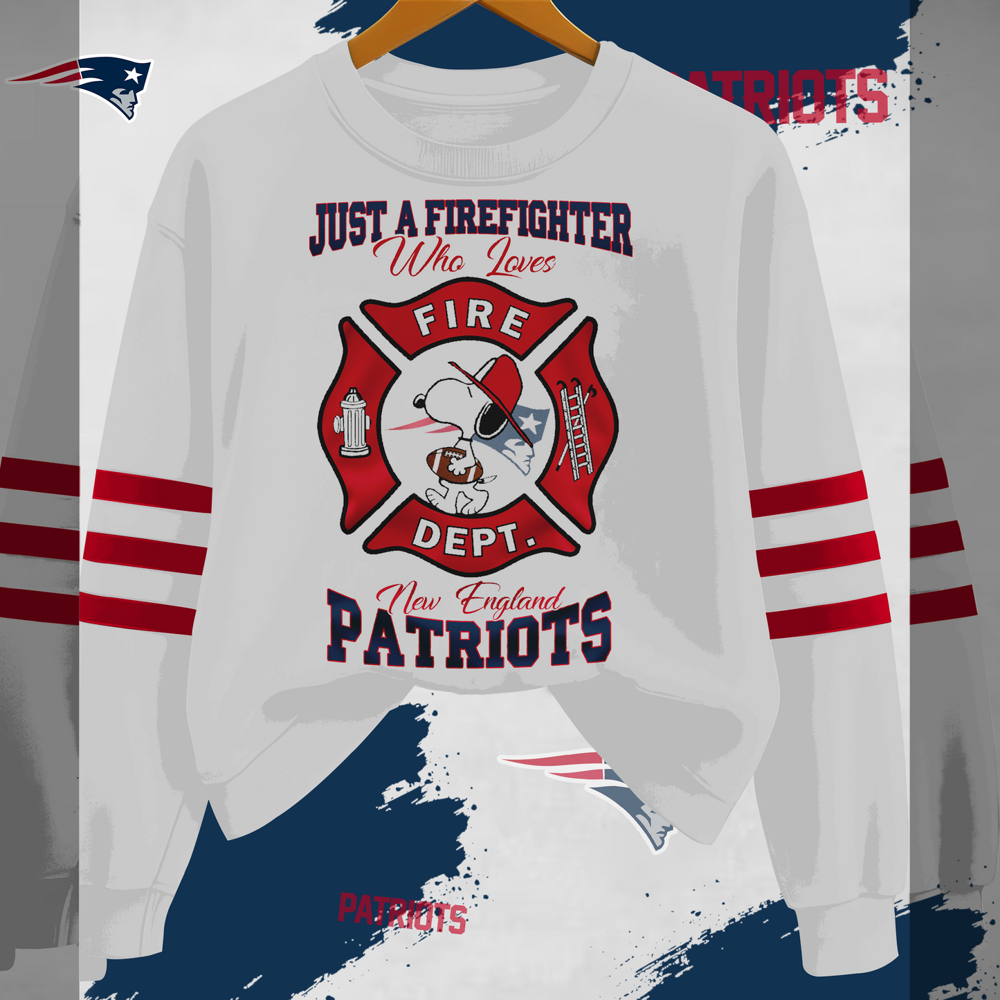 NEP x NFL Just A Firefighter Who Love Sweatshirt DDT HLPHUONG
